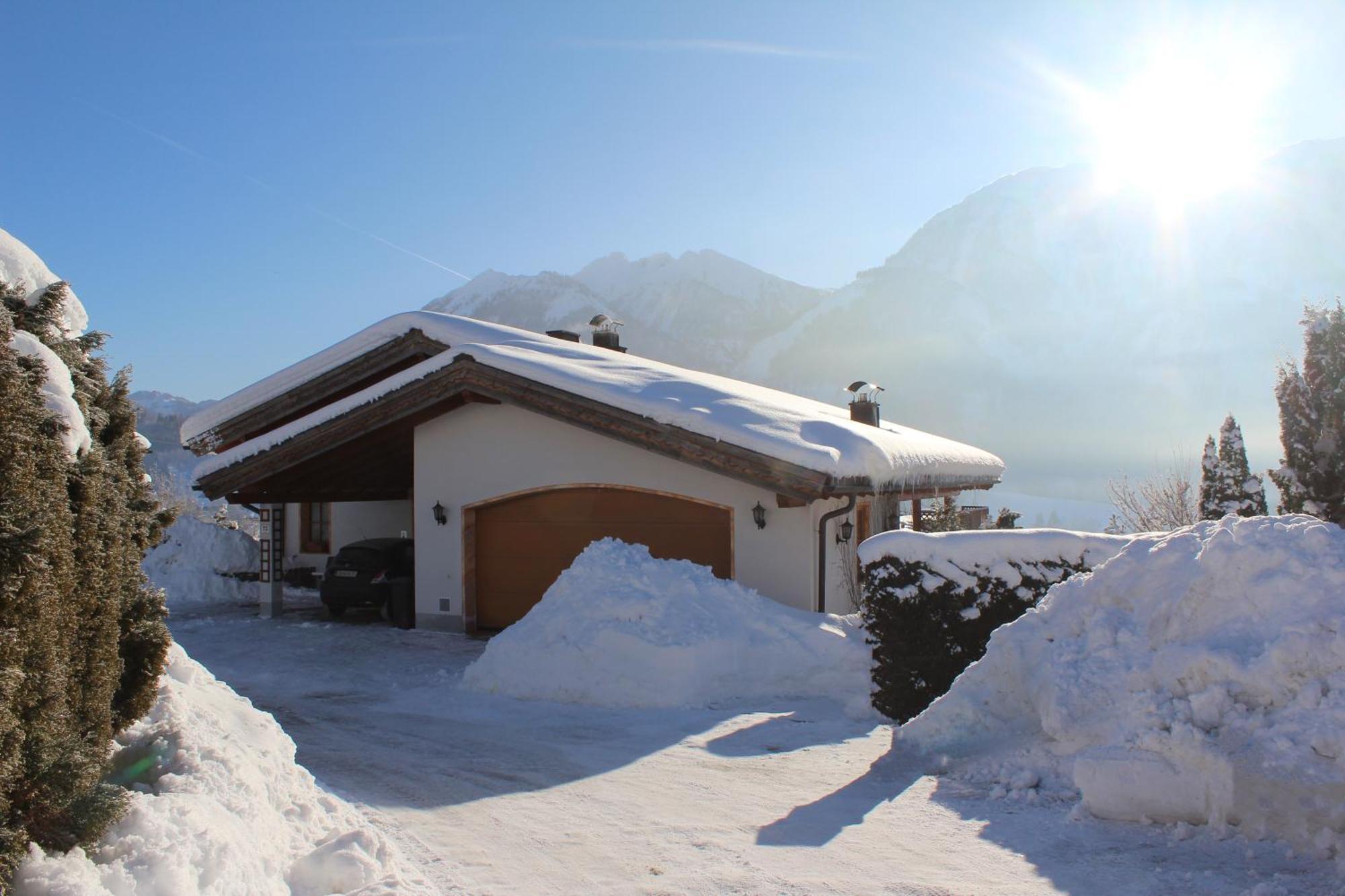 Ferienwohnung Alpenrose Goldegg Exterior photo